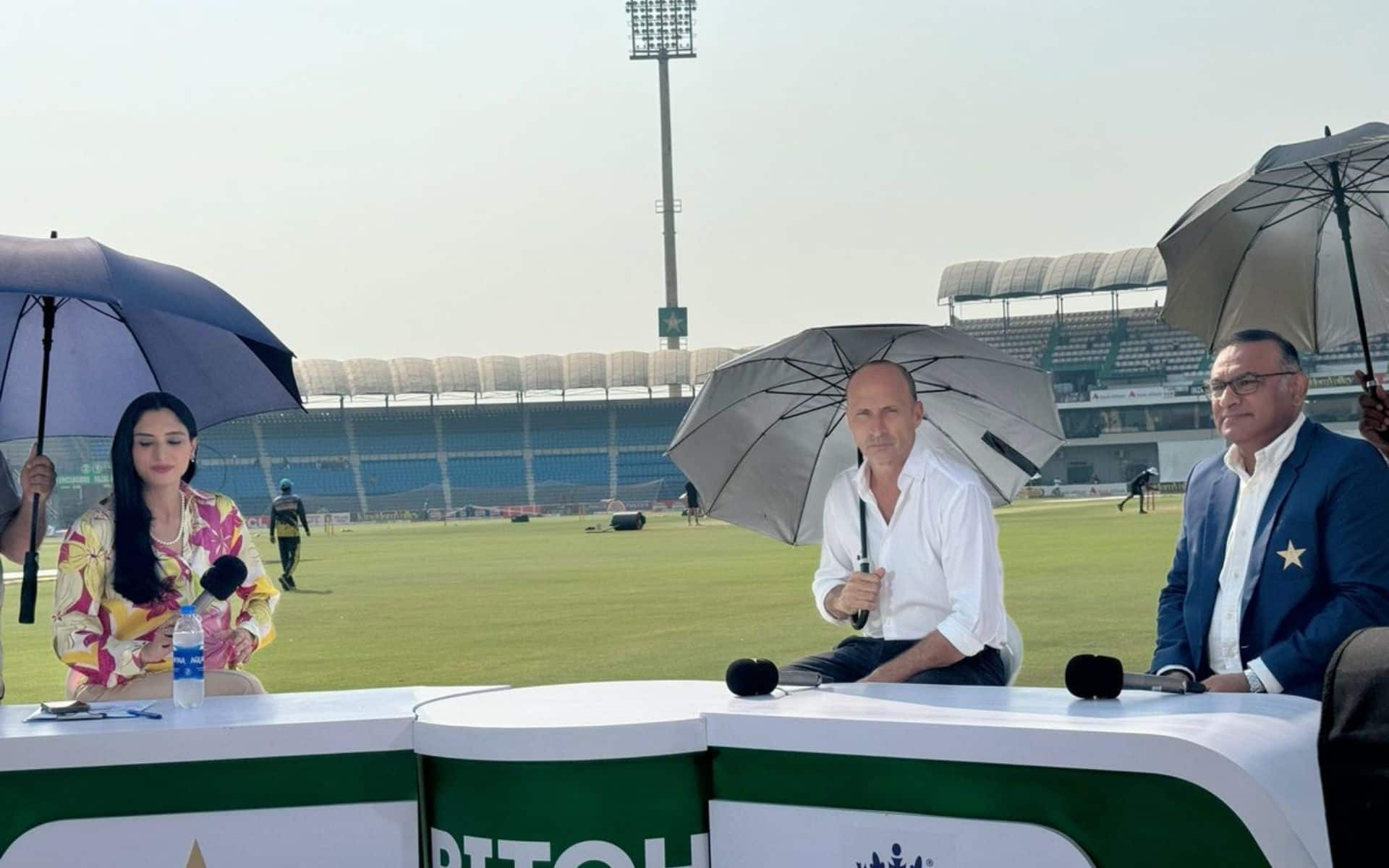 Nasser Hussain Takes A Dig At Multan Pitch With A Gully Cricket-Like Suggestion 